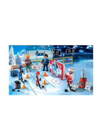 71-Piece NHL Advent Calendar Road To The Stanley Cup Building Set 9294