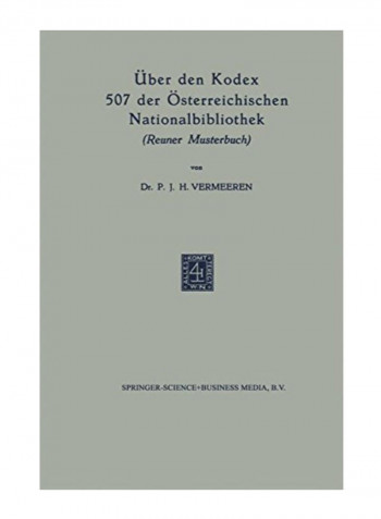 Über den Kodex 507 der Österreichischen Nationalbibliothek Paperback