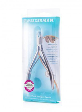 Rockhard Stainless Cuticle Nipper Silver