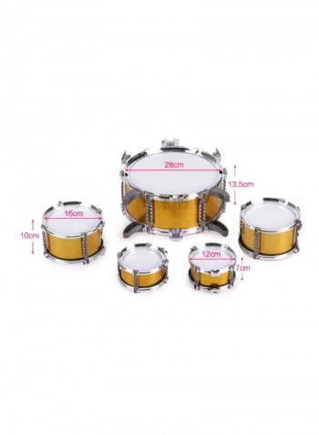 5-Piece Drum Set