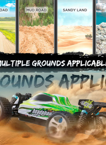 A959-B 1:18 Scale 4WD 2.4GHz 70KM/H High Speed Off-Road RC Buggy Truck 29.7cm