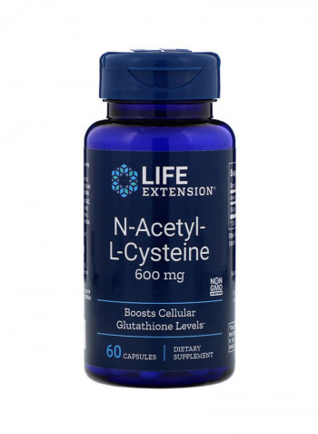 Pack Of 3 N-Acetyl L-Cysteine 600 mg - 60 Capsules