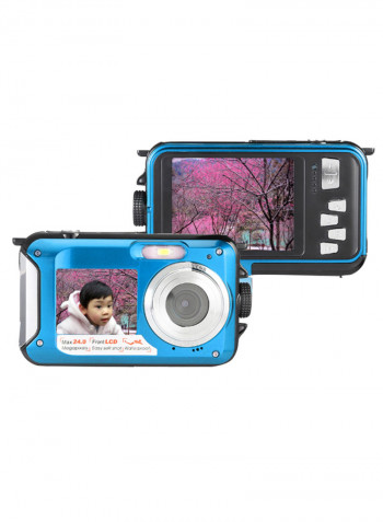 Dual LCD Display Zoom Self-Portrait Digital Camera
