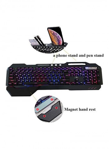 2-Piece Backlit RGB Keyboard And Mouse Set
