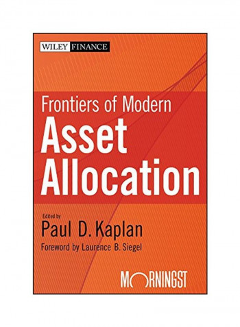 Frontiers Of Modern Asset Allocation Hardcover