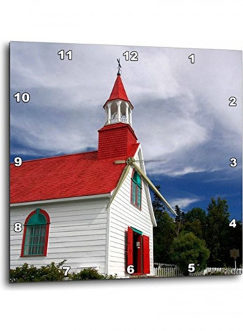 Cindy Miller Hopkins Printed Wall Clock Multicolour 10 x 10inch