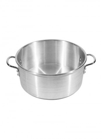 Aluminium Steamer Water Pan Silver 18inch