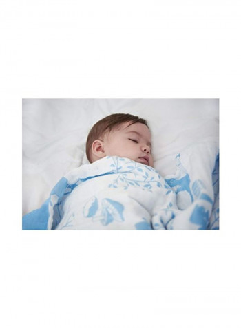 Animal Printed Cotton Muslin Soft Blanket