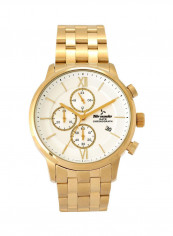 Men's Chronograph Display Stainless Steel Strap Watch T6106-GBGS
