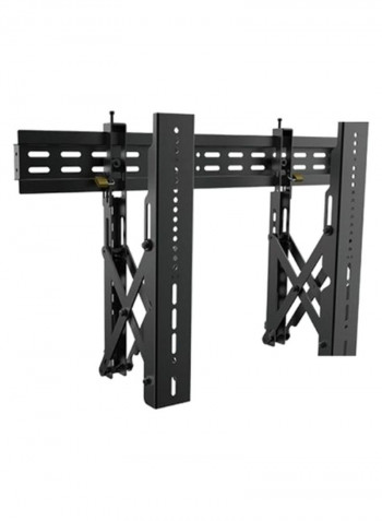 Fixed TV Video Wall Mount Black