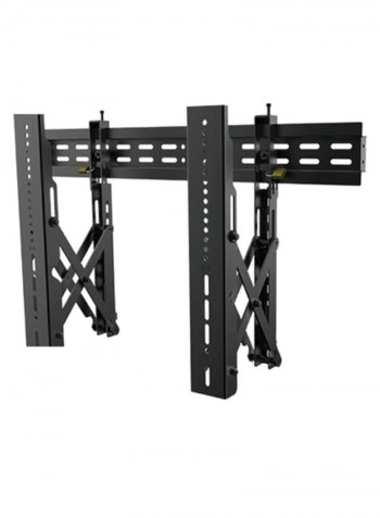 Fixed TV Video Wall Mount Black
