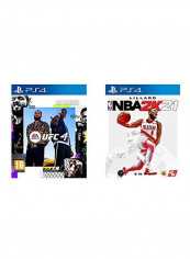 UFC 4 + NBA 2K21 - PlayStation 4 (PS4)