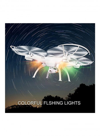 360 degree Headless mode FPV Drone Combo 0.3MP White
