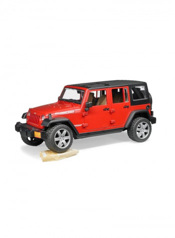 Jeep Wrangler Unlimited Rubicon With Trailer And Sliding Steering Cat 02525