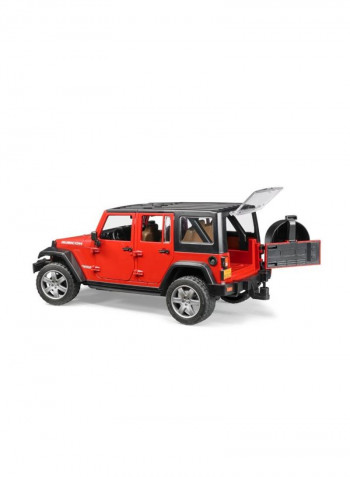 Jeep Wrangler Unlimited Rubicon With Trailer And Sliding Steering Cat 02525