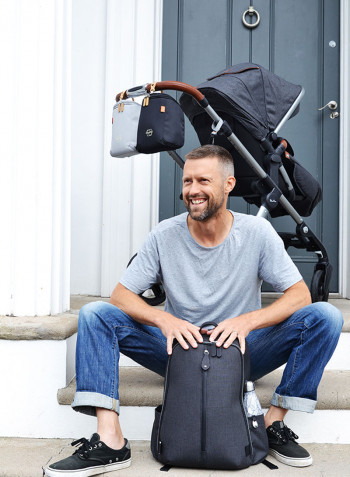Picos Baby Diaper Backpack - Carbon