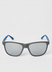 Men's Full-Rim TR90 Modified Rectangle Sunglasses - Lens Size: 55 mm