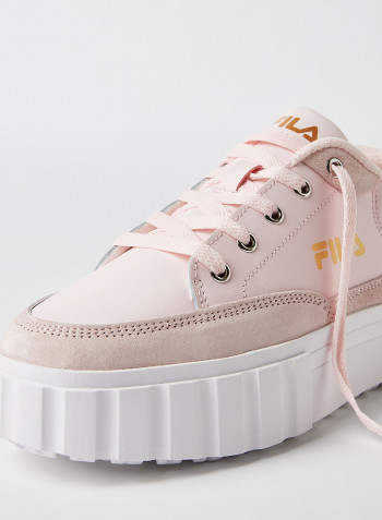 Sandblast Low Sneakers Primrose Pink/White