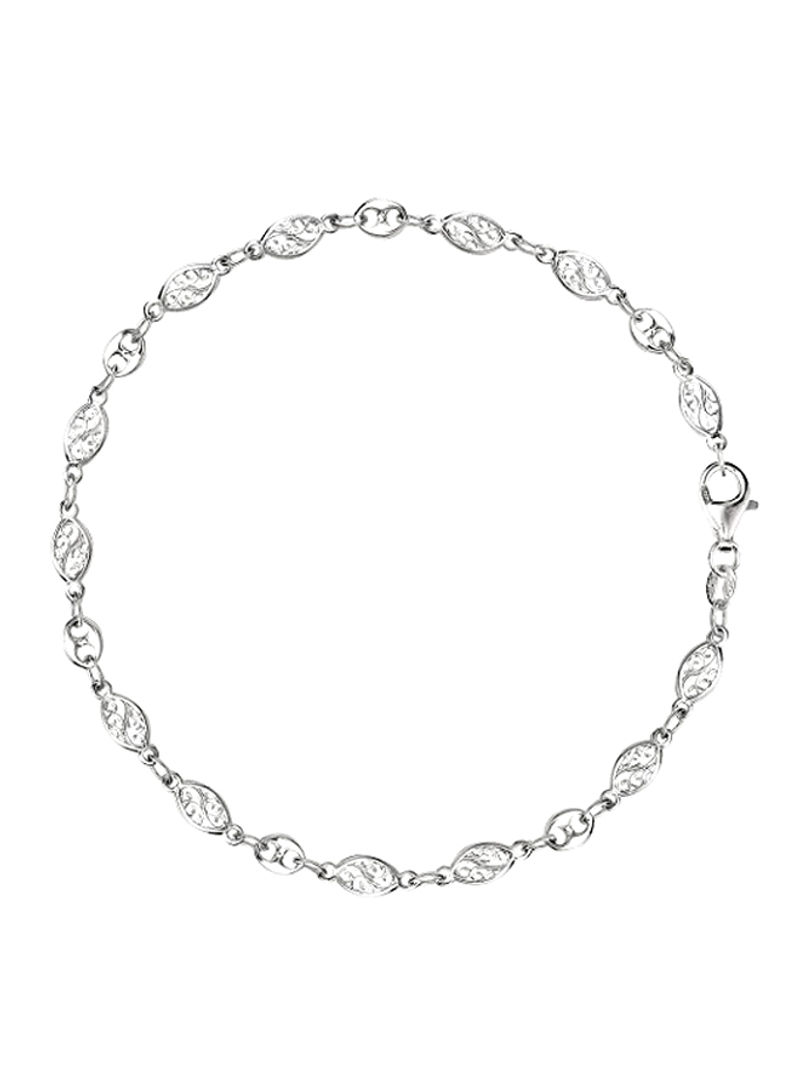 Silver Plated Anklet