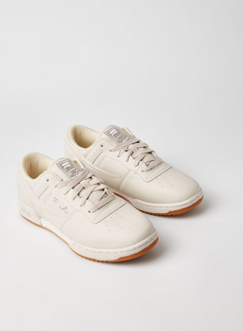 Original Fitness Gum Sole Sneakers White Sand
