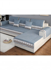 Anti-Skidding Sofa Slipcover Blue reviews Anti-Skidding Sofa Slipcover Blue