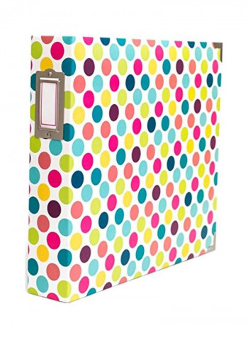 Becky Higgins Scrapbook Album D-Ring Binder Multicolour