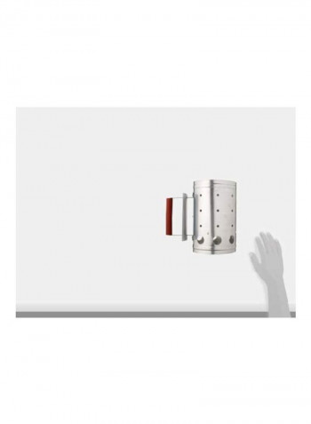 Chimney Grill Starter Silver/Brown 6.8x10.8inch