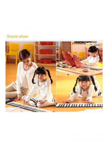 Portable 61 Keys USB Hand Roll Piano
