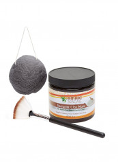 Bentonite Clay Mud Mask And Konjac Sponge With Brush 16ounce