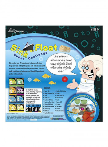Great Explorations Sink Or Float Super Challenge 01156