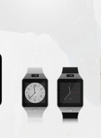 2018 New Android Wifi Smart Watch Qw09 3g Smart Watch Camera Watch White