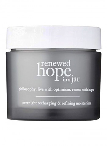 Renewed Hope In A Jar Overnight Recharging And Refining Moisturizer 2ounce