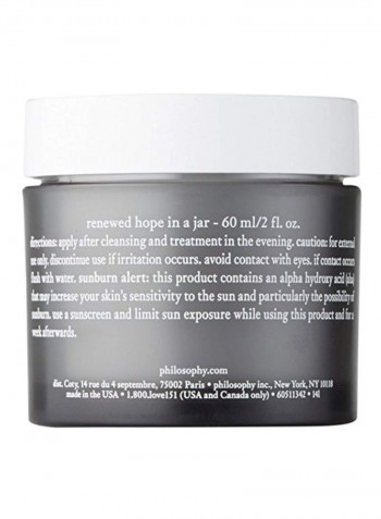 Renewed Hope In A Jar Overnight Recharging And Refining Moisturizer 2ounce