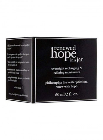 Renewed Hope In A Jar Overnight Recharging And Refining Moisturizer 2ounce