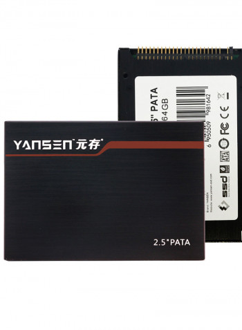 2.5" MLC Digital Solid State Drive For PC Laptop Notebook 64GB Multicolour