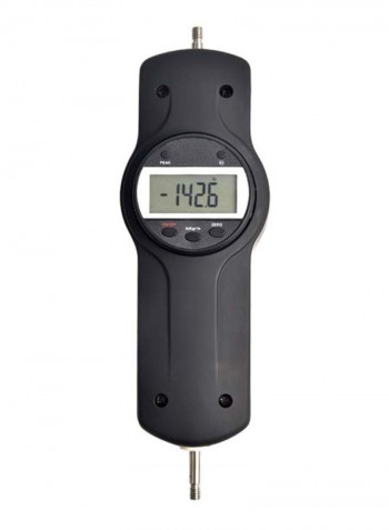 Digital Force Gauge Push Pull Meter Black/Silver 30centimeter