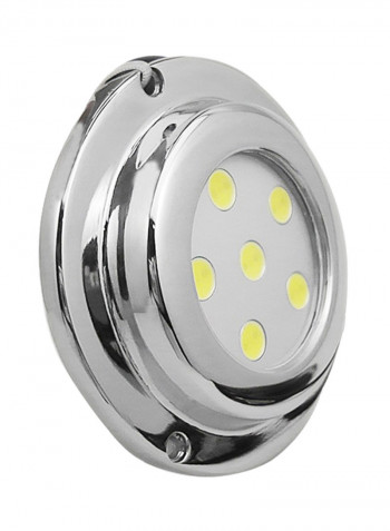 LED Underwater Boat Marine Light Silver 11  x  5  x  21centimeter