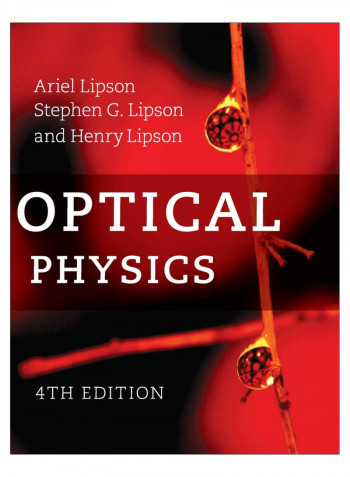 Optical Physics Hardcover 4 Edition