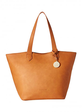 Polyester Blend Shopper/Tote TEEANMDSAD Brown