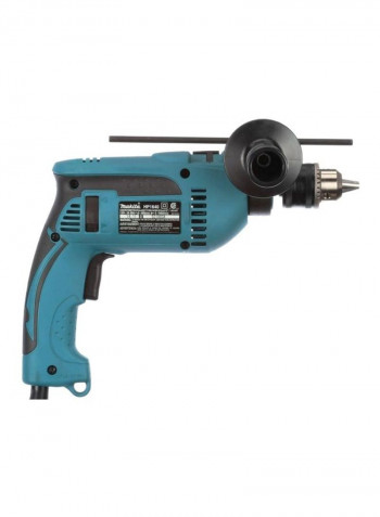 PT Makita Percussion Drill 220V HP1640 (Box Packing) Blue/Black/Silver