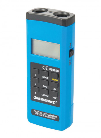 Digital Range Measure Black/Blue 0.55 - 15meter