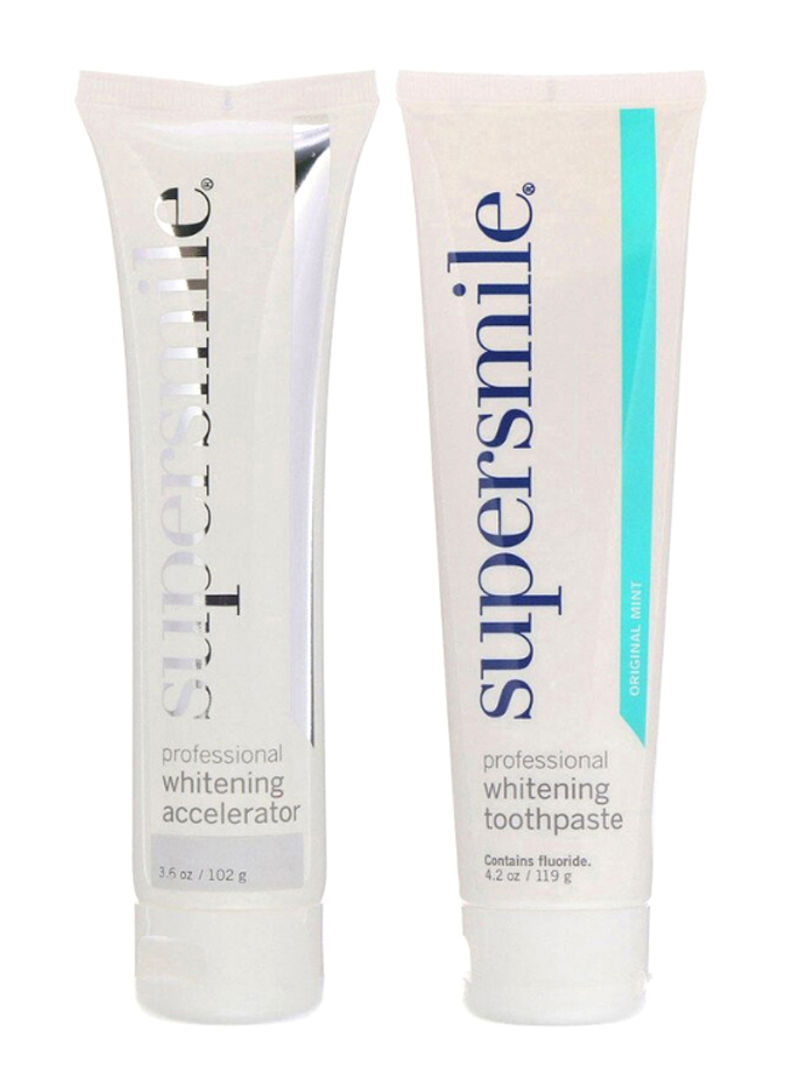 Original Mint Professional Whitening Toothpaste With Accelerator