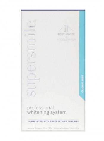 Original Mint Professional Whitening Toothpaste With Accelerator