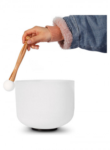 440HZ Crystal Struck Therapy Yoga Meditation Singing Bowl