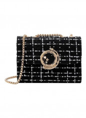 Vintage Versatile Elegant Shoulder Bag Black