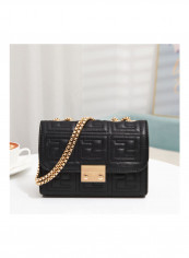 Women's Simple Elegant Faddish Versatile Shoulder Bag Black