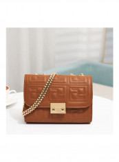 Women's Simple Elegant Faddish Versatile Shoulder Bag Brown