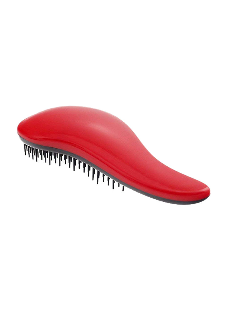 2-In-1 Hair Detangle Comb Red