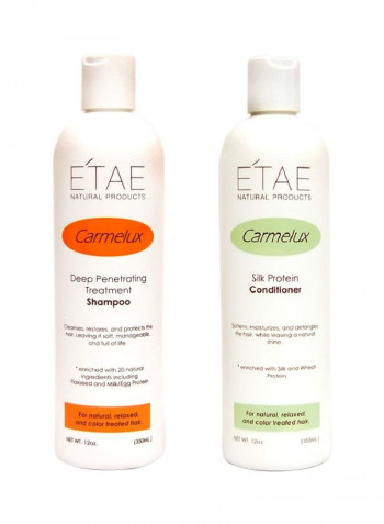 Carmelux Shampoo And Conditioner Set 12ounce