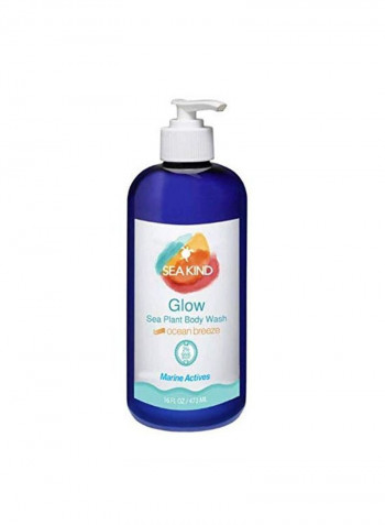Glow Sea Plant Body Wash - Ocean Breeze 16ounce